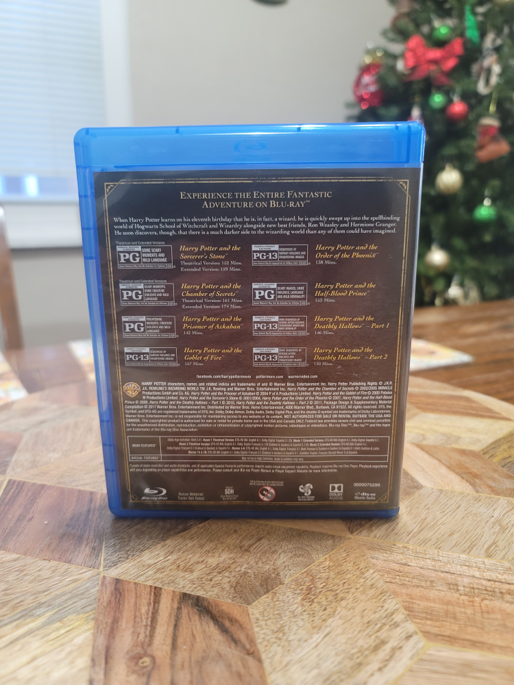 Harry Potter 8-Film Collection Blu-ray - photo 2