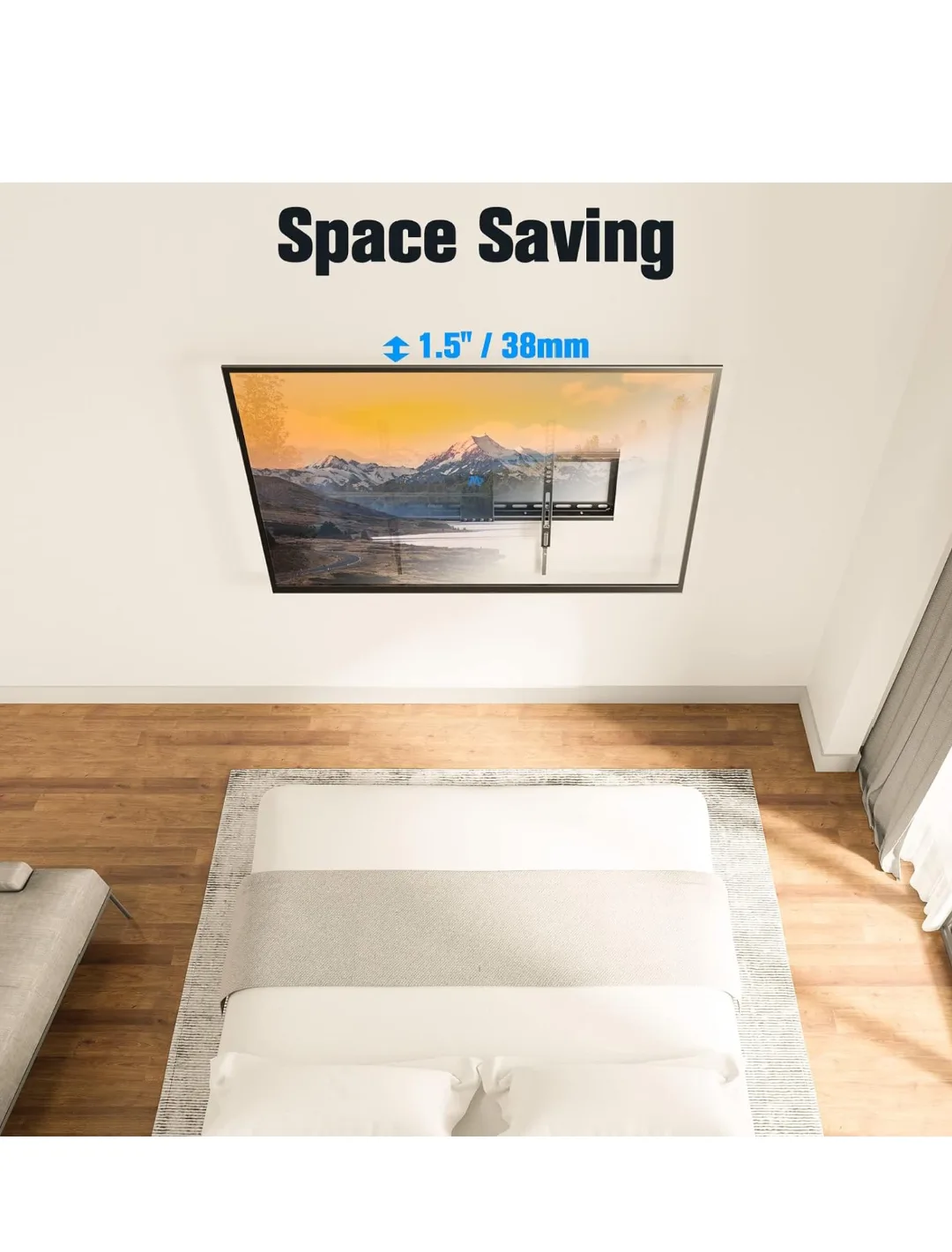 Tilting TV Wall Mount Bracket Most 37-75" image indicator(3)