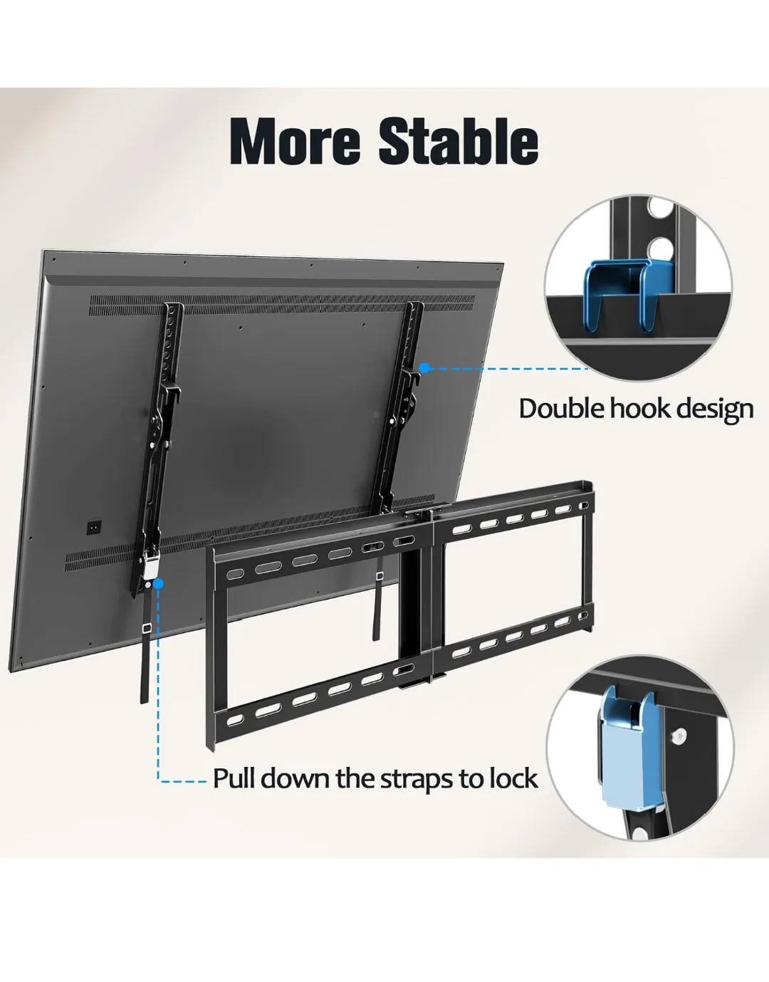 Tilting TV Wall Mount Bracket Most 37-75" image indicator(4)