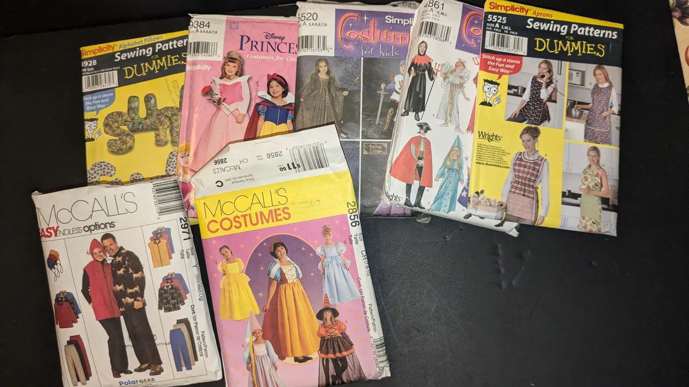 Case Lot - Sewing Patterns - Child, Adult, Pet, Home image indicator(2)