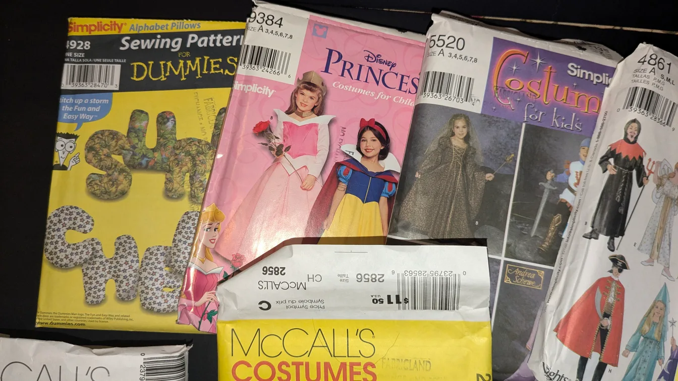 Case Lot - Sewing Patterns - Child, Adult, Pet, Home image indicator(3)