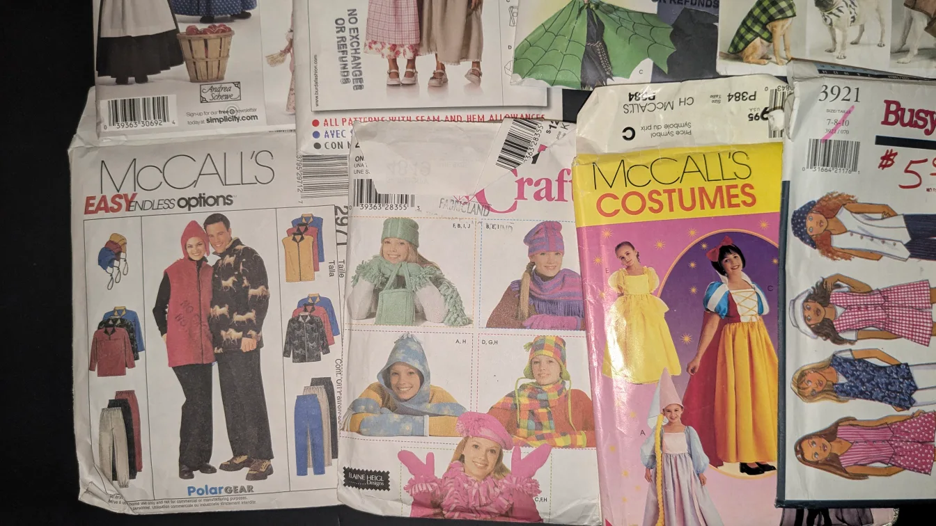 Case Lot - Sewing Patterns - Child, Adult, Pet, Home image indicator(5)