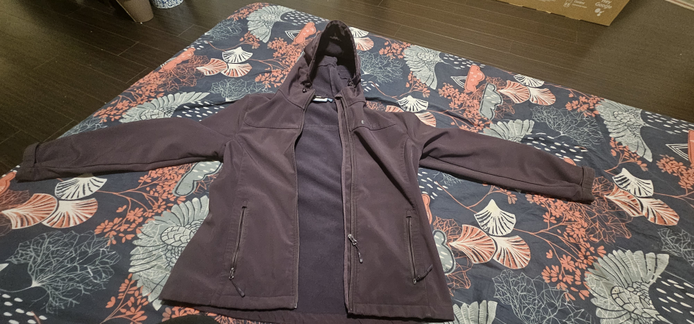Women's Purple Softshell Jacket