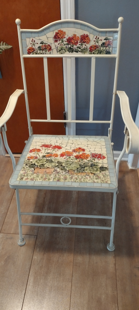 Folding Mosaic chair - photo 3