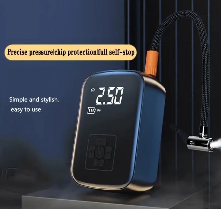 portable wireless tire inflator USB type C charge image indicator(2)