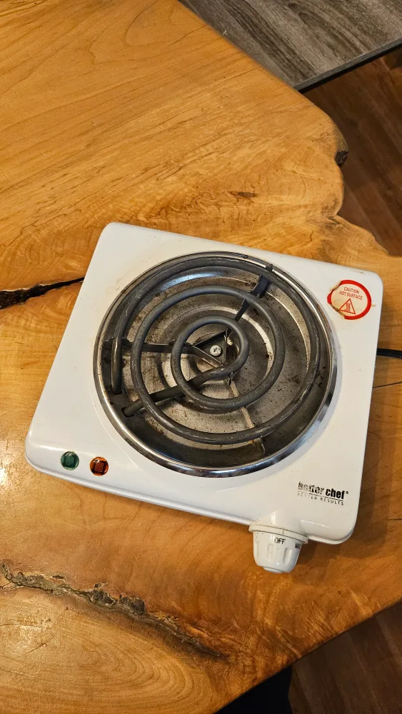 Single Coil Portable Electric Cooktop image indicator(2)