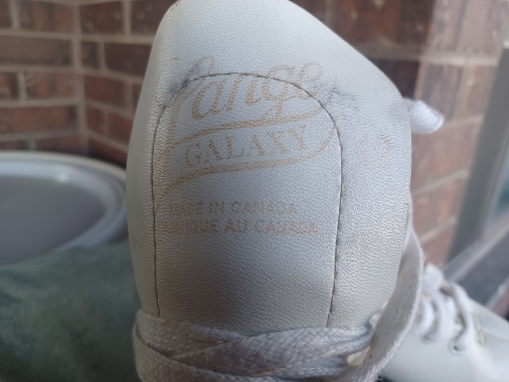 Vintage Galaxy Figure Skates Size 12Y - photo 3