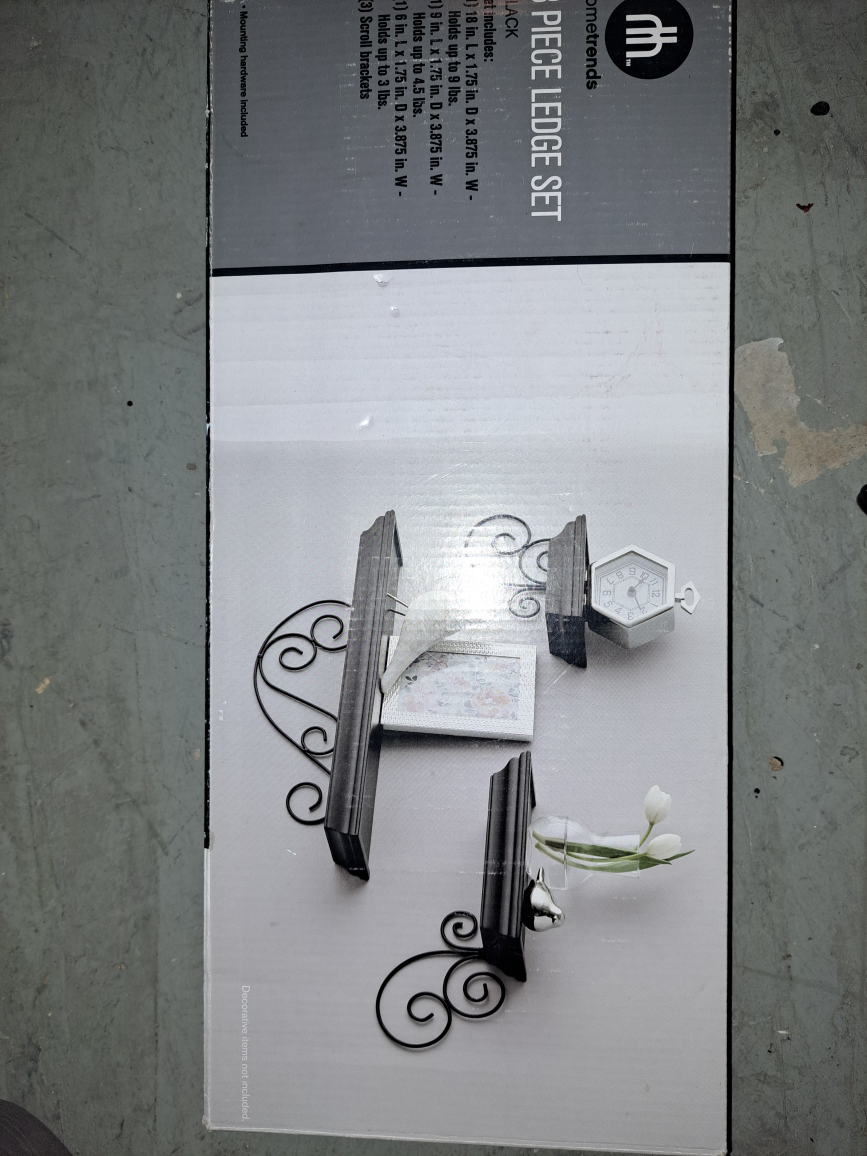 3 Piece Wall Shelf Set