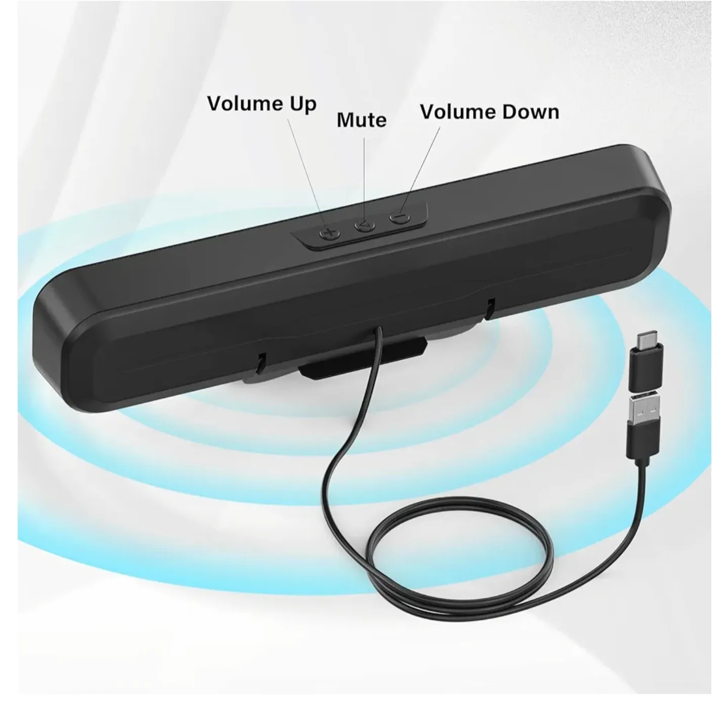 OGUPGX Computer Speakers for Desktop PC image indicator(3)