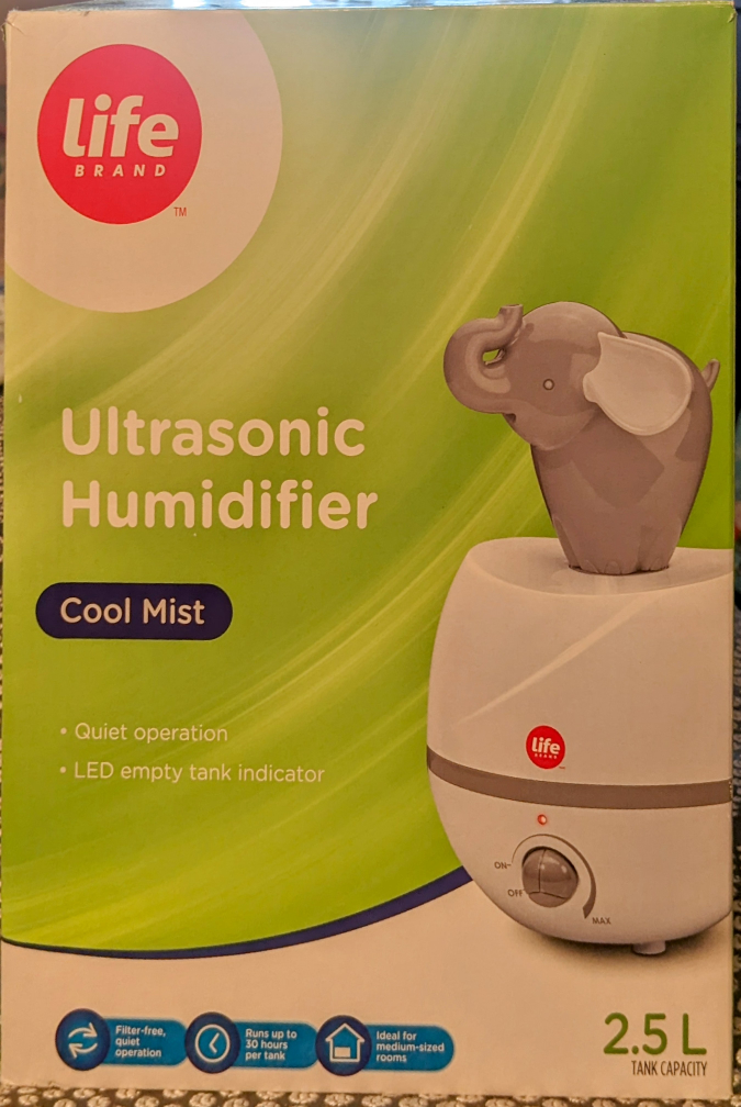 Life Brand Ultrasonic Humidifier Cool Mist