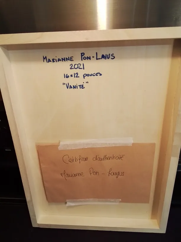 Marianne Pon-Lanius Original Painting - Talk to me about love💚 image indicator(5)