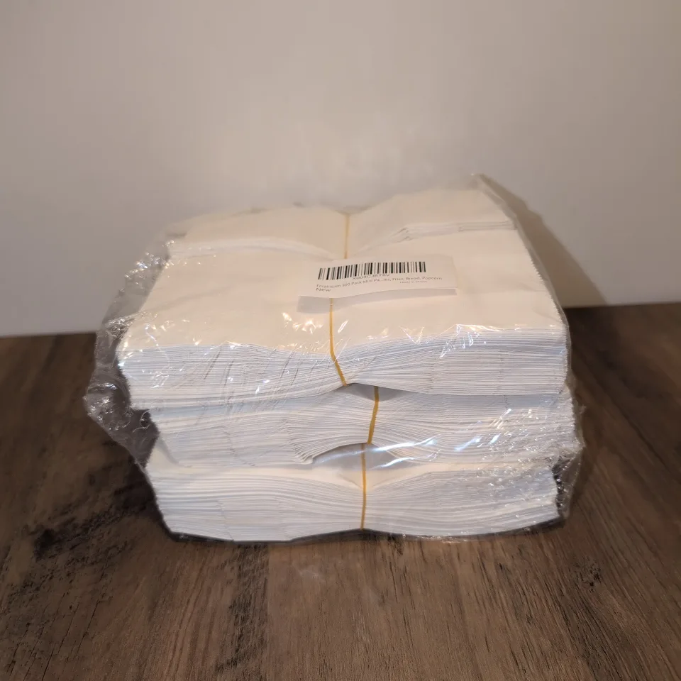 Forainean 300 Pack Mini Paper Bags image indicator(2)