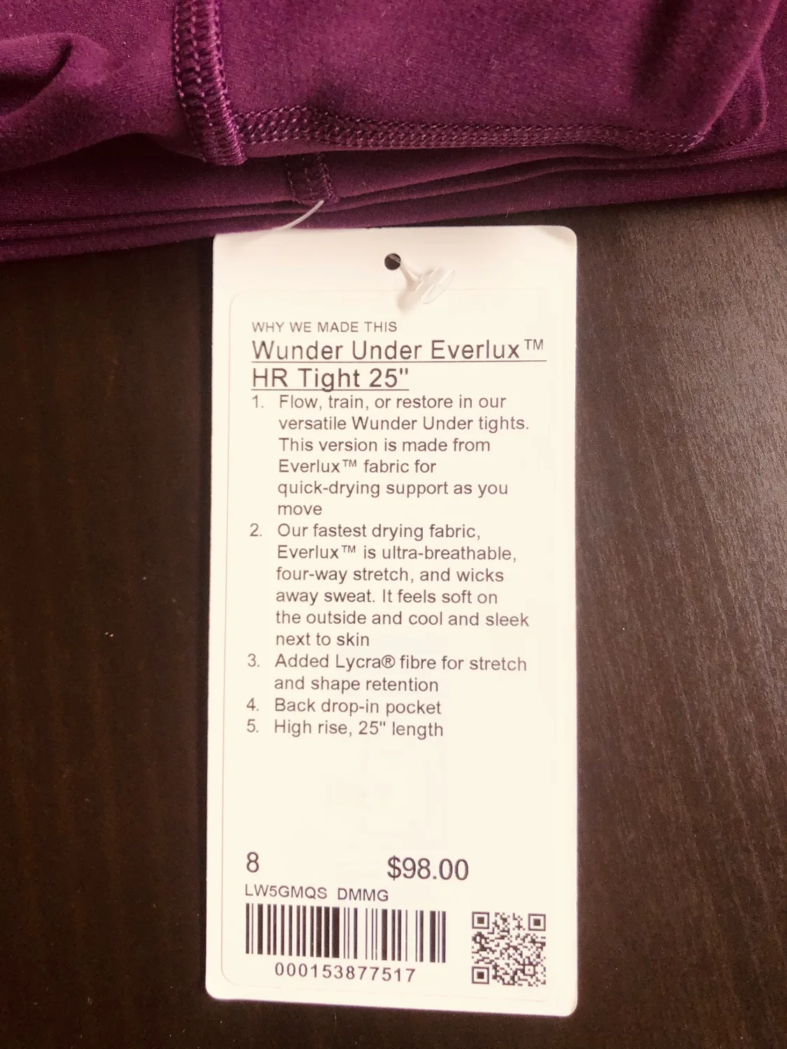 Lululemon Pant leggings Yoga training workout exercise gym image indicator(6)