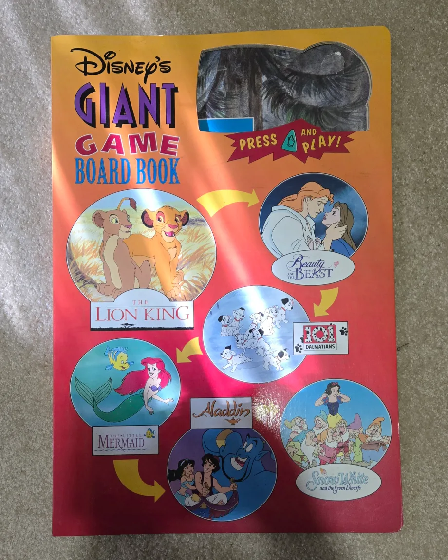 Disney's Giant Game Board Book thumbnail