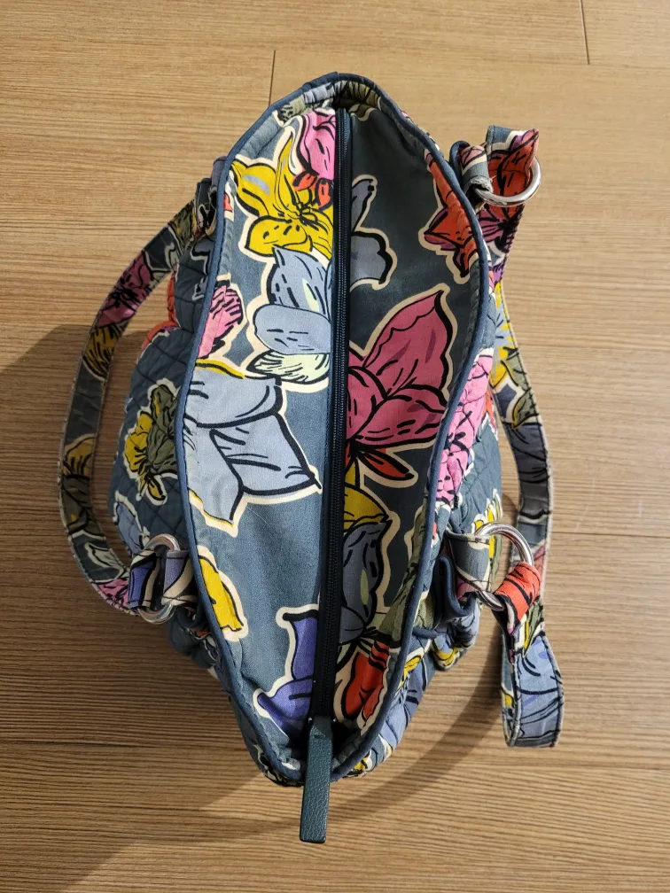 Vera Bradley Quilted Floral Handbag image indicator(5)