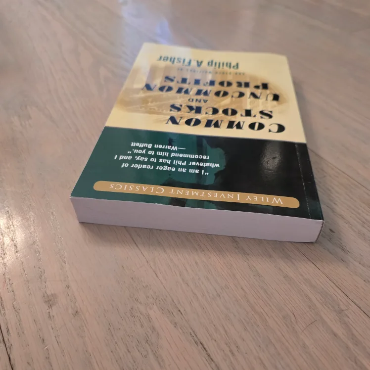 Common Stocks And Uncommon Profits by Philip A.Fisher image indicator(4)