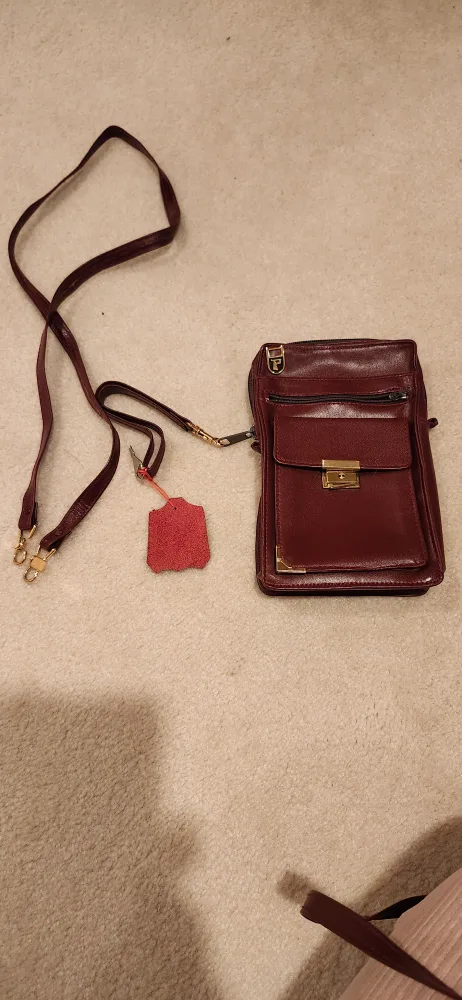 Leather Crossbody Bag #ThriftyPicks image indicator(5)