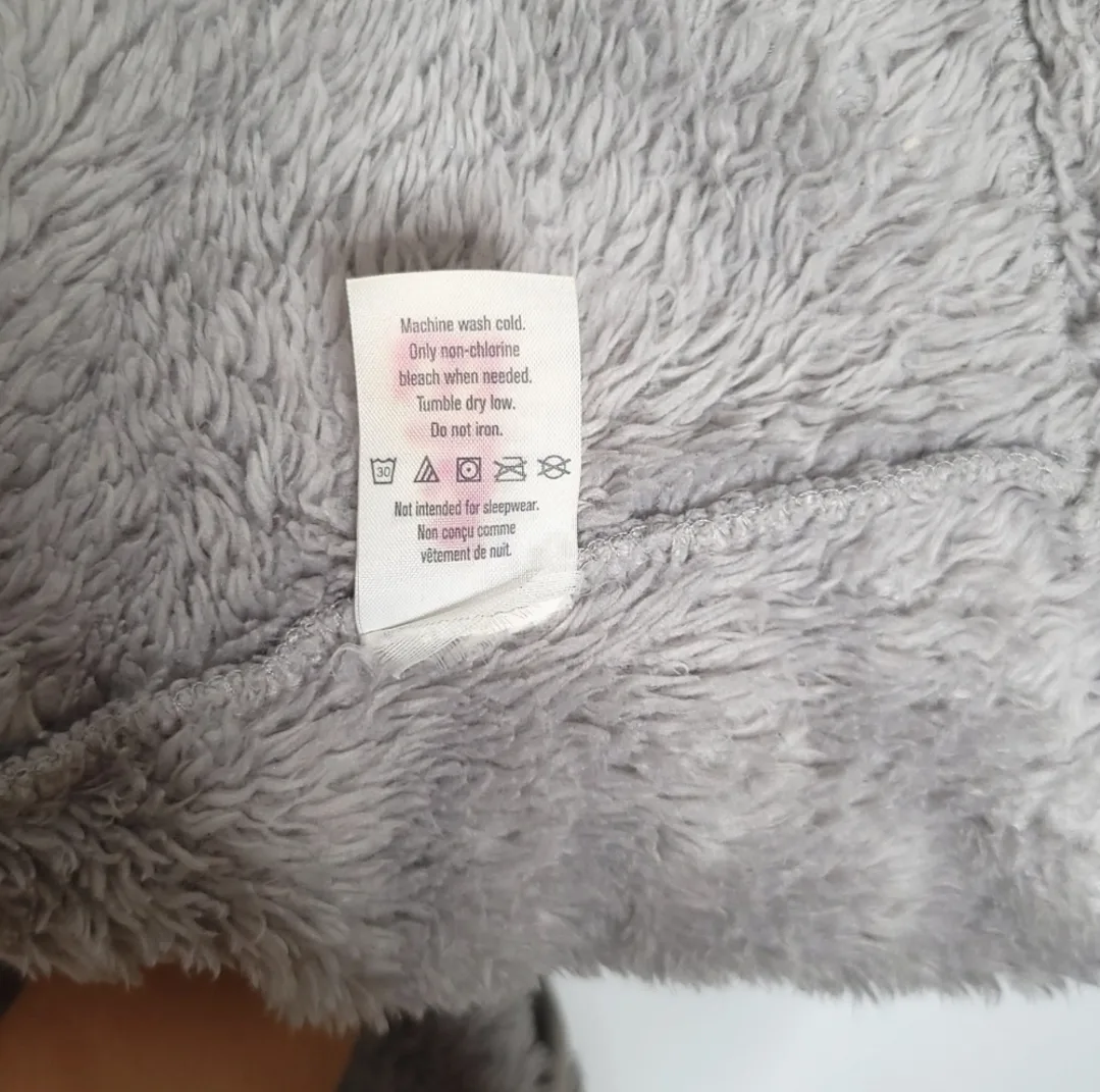 Gymboree Grey Owl Fleece Jacket size 2T image indicator(6)