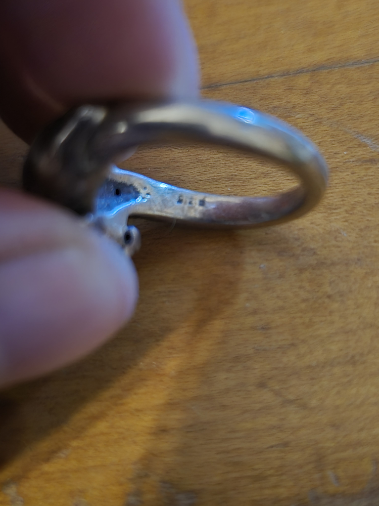 925 Silver Alligator Ring Size 8.5 - photo 3