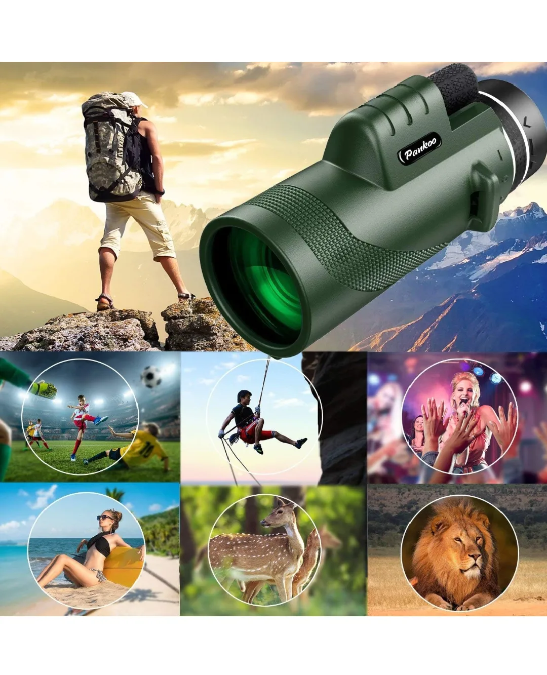 Telescope with Tripod and Phone Adapter image indicator(9)