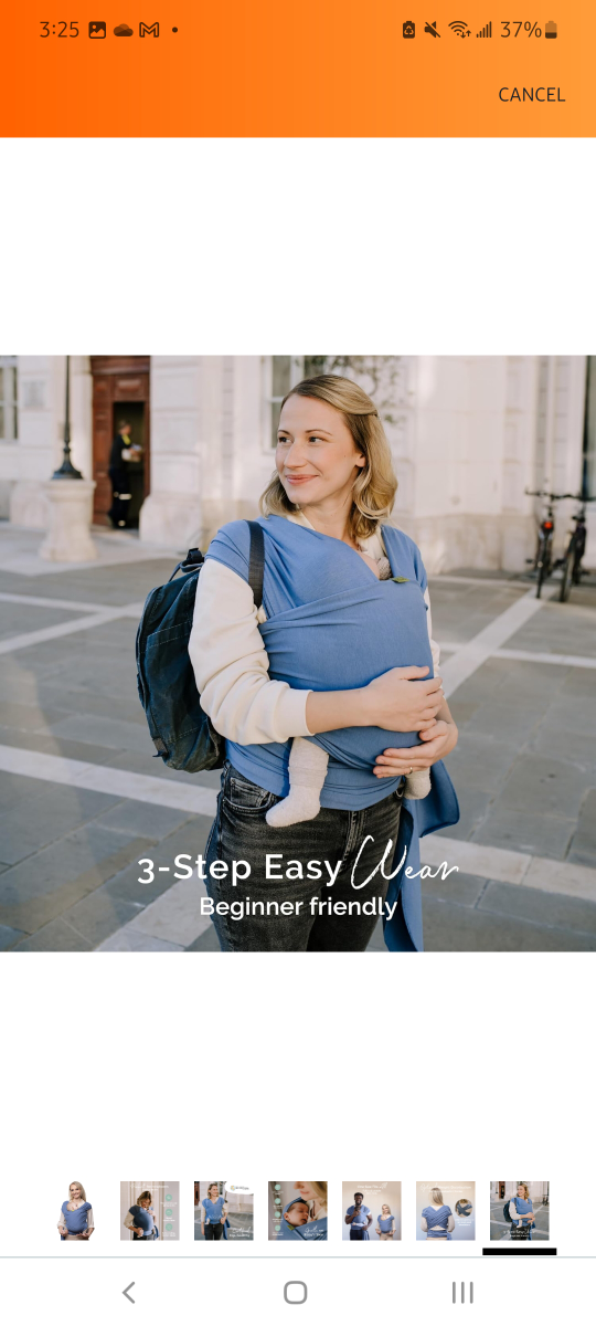 Boba Wrap Baby Carrier - photo 2
