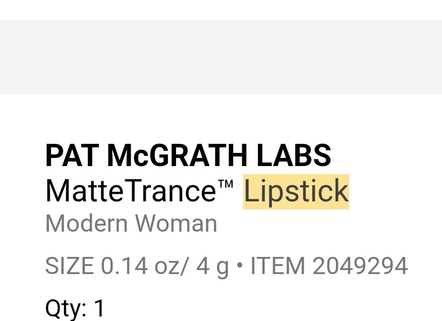 PAT McGRATH LABS MatteTrance Lipstick - Modern Woman - photo 3