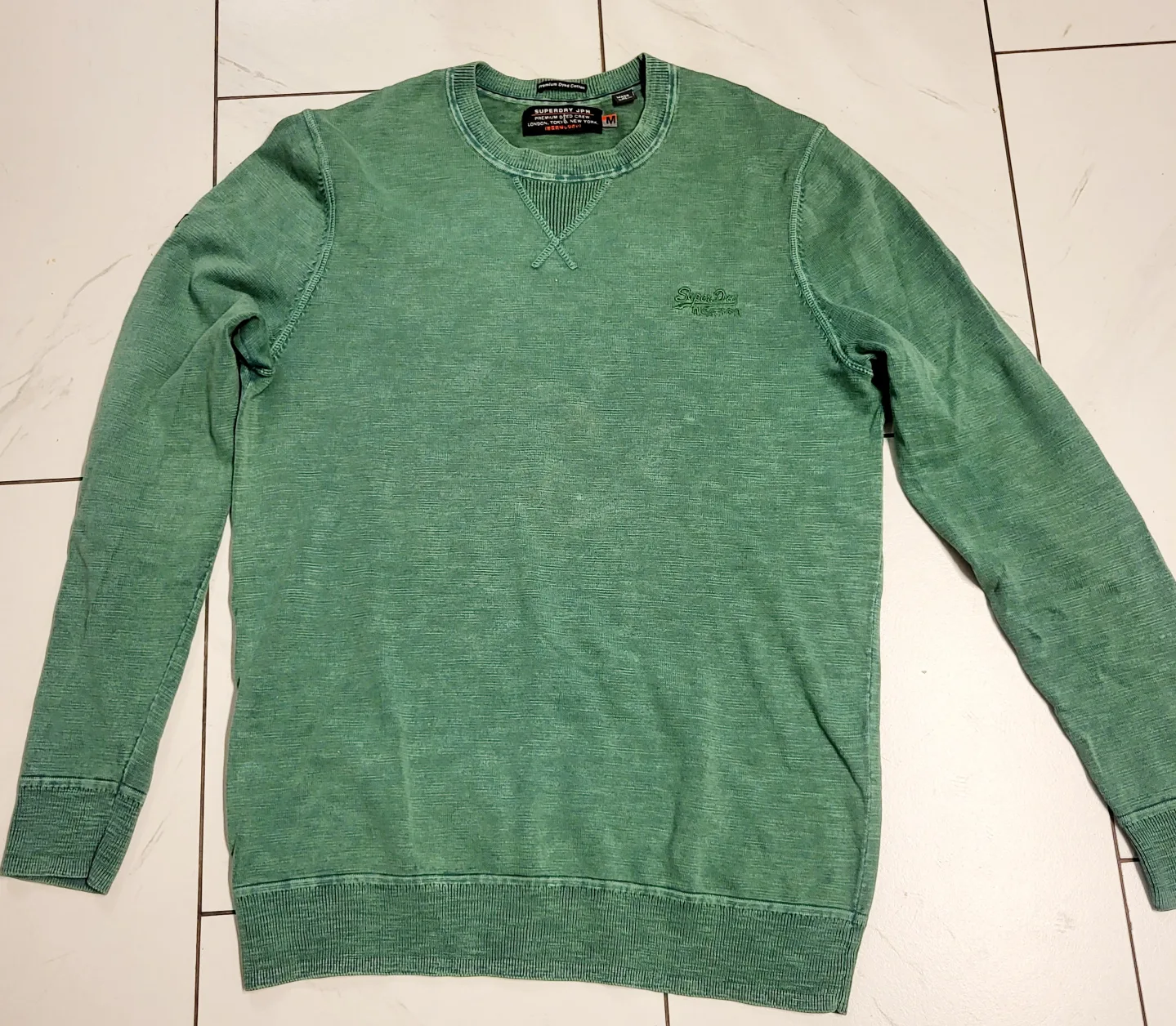 Superdry Men's Green Sweater thumbnail