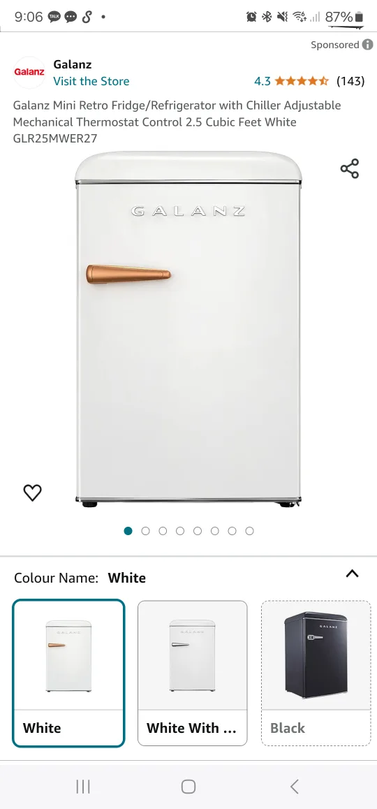 Galanze Mini Fridge image indicator(2)