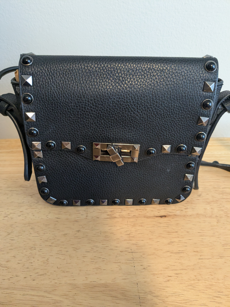 #thriftypicks Black Studded Crossbody Bag - photo 2