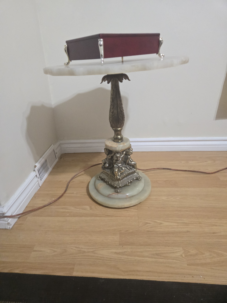Marble Top Accent Table - photo 2
