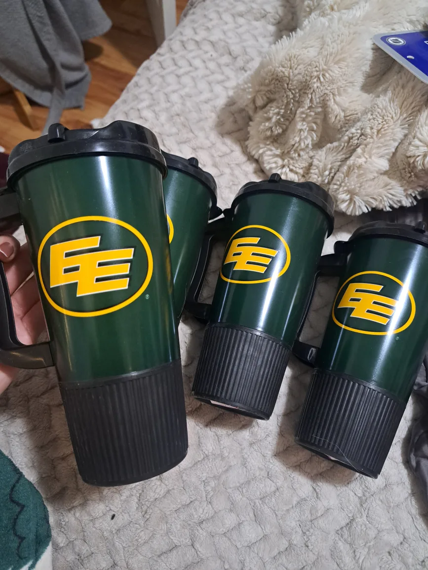 Edmonton Eskimos Whirl-y Drink Works Tumblers ($2 each) thumbnail