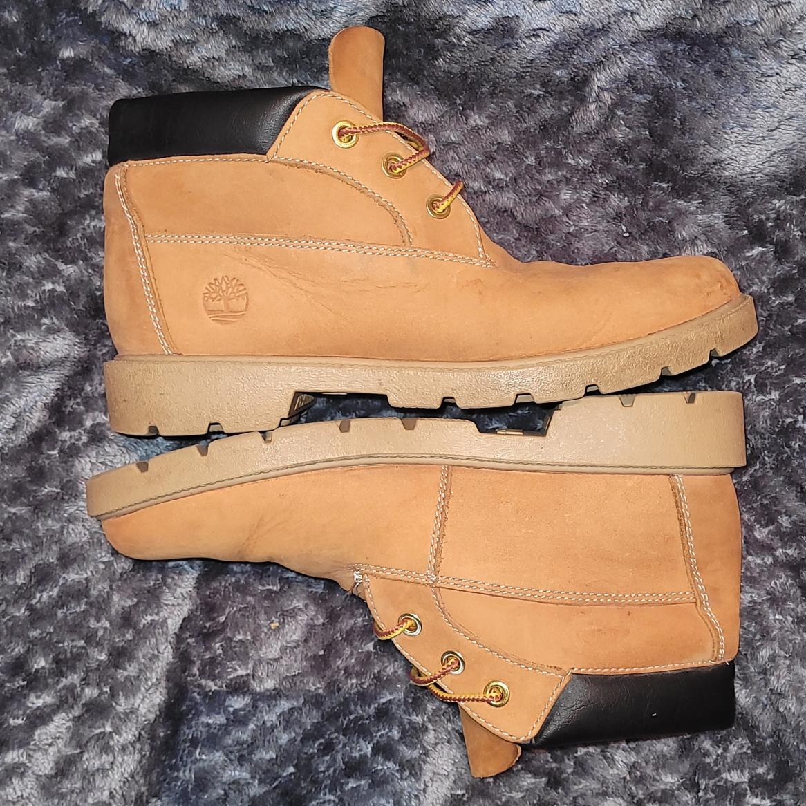 5.5 | Timberland 3 Eye Chukka Big Kid Shoes | Wheat - photo 3