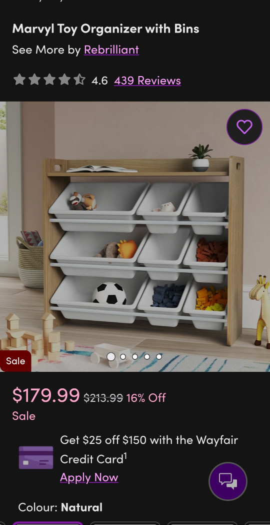 Toy Organizer with Bins - photo 2