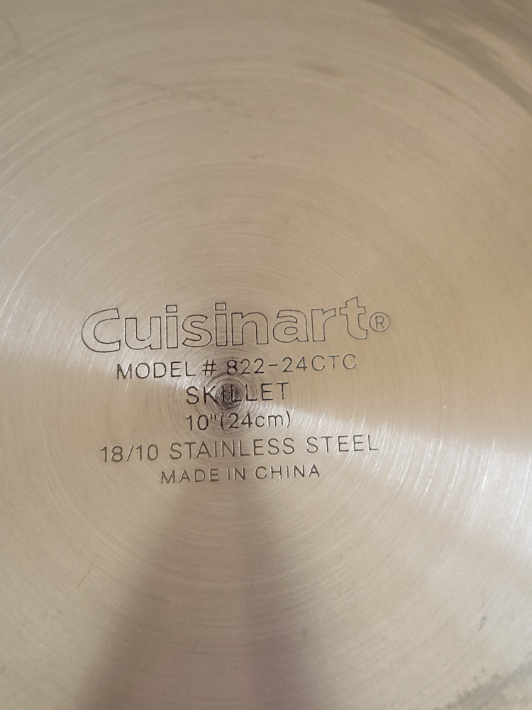 Cuisinart 8-inch and 10-inch Stainless Steel Skillets - photo 4