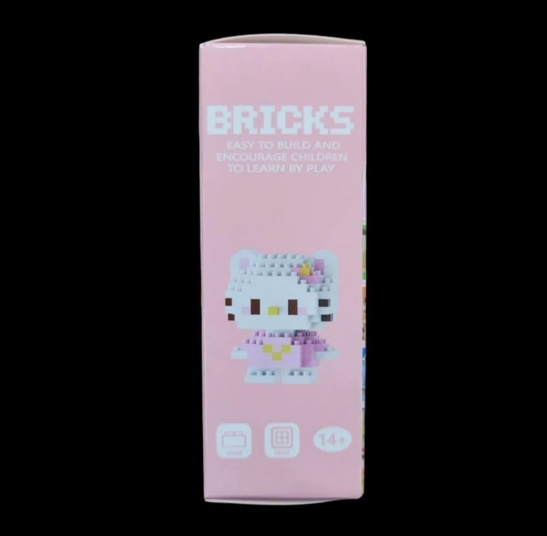 Brand New Hello Kitty Bricks Lego Figure Sealed in box image indicator(2)