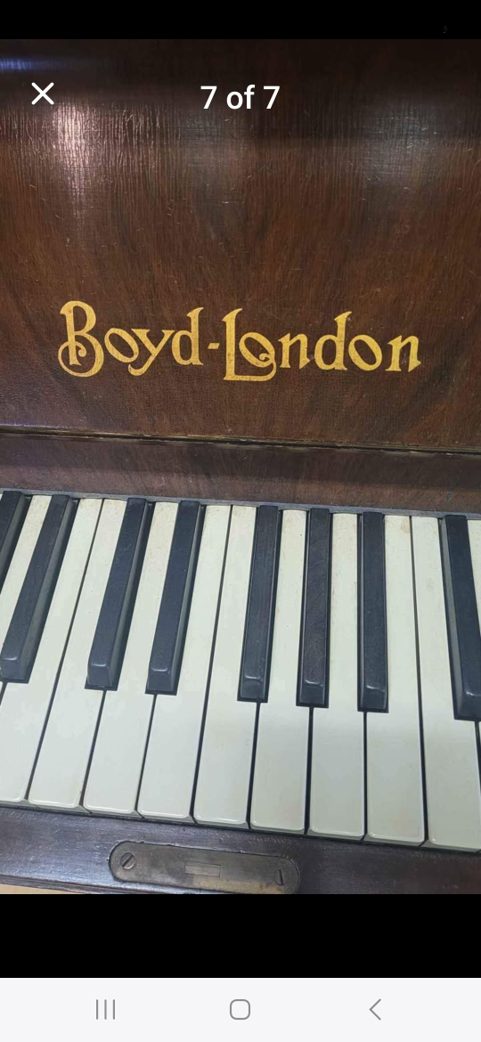 Antique Boyd-London Piano