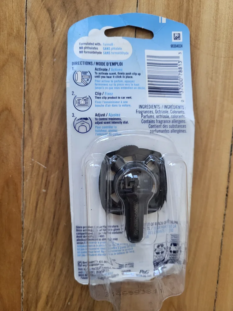 Febreeze Car Air Freshener - Platinum Ice image indicator(2)