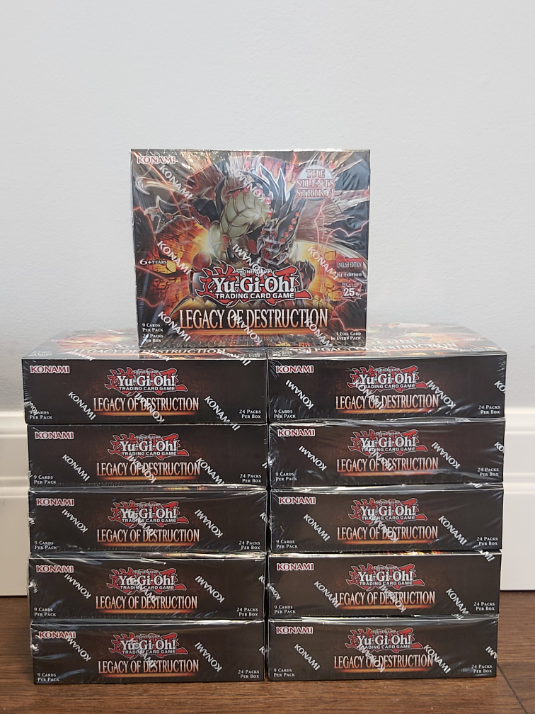 Yu-Gi-Oh! Legacy of Destruction Booster Boxes (Sealed)