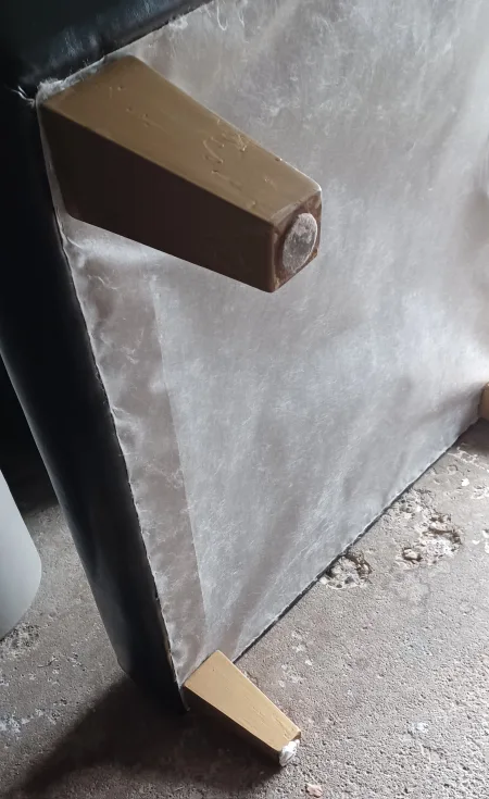 Dark Brown Leather Center Ottoman image indicator(4)