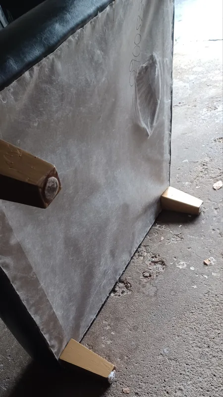 Dark Brown Leather Center Ottoman image indicator(5)