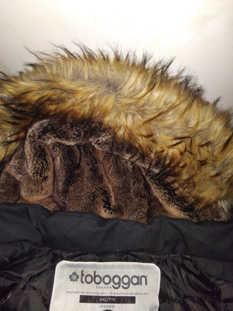 Toboggan Winter Jacket with Faux Fur Hood - photo 3