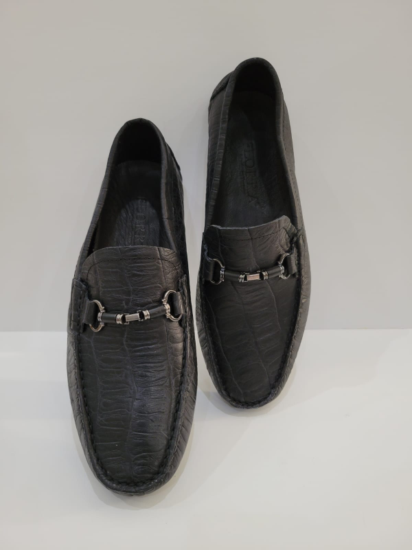 Flora Men's Leather Loafers - photo 4