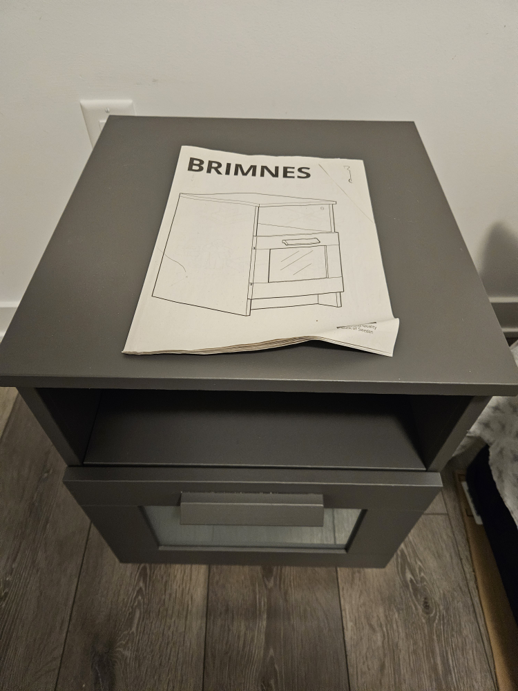 IKEA BRIMNES Nightstand - photo 3