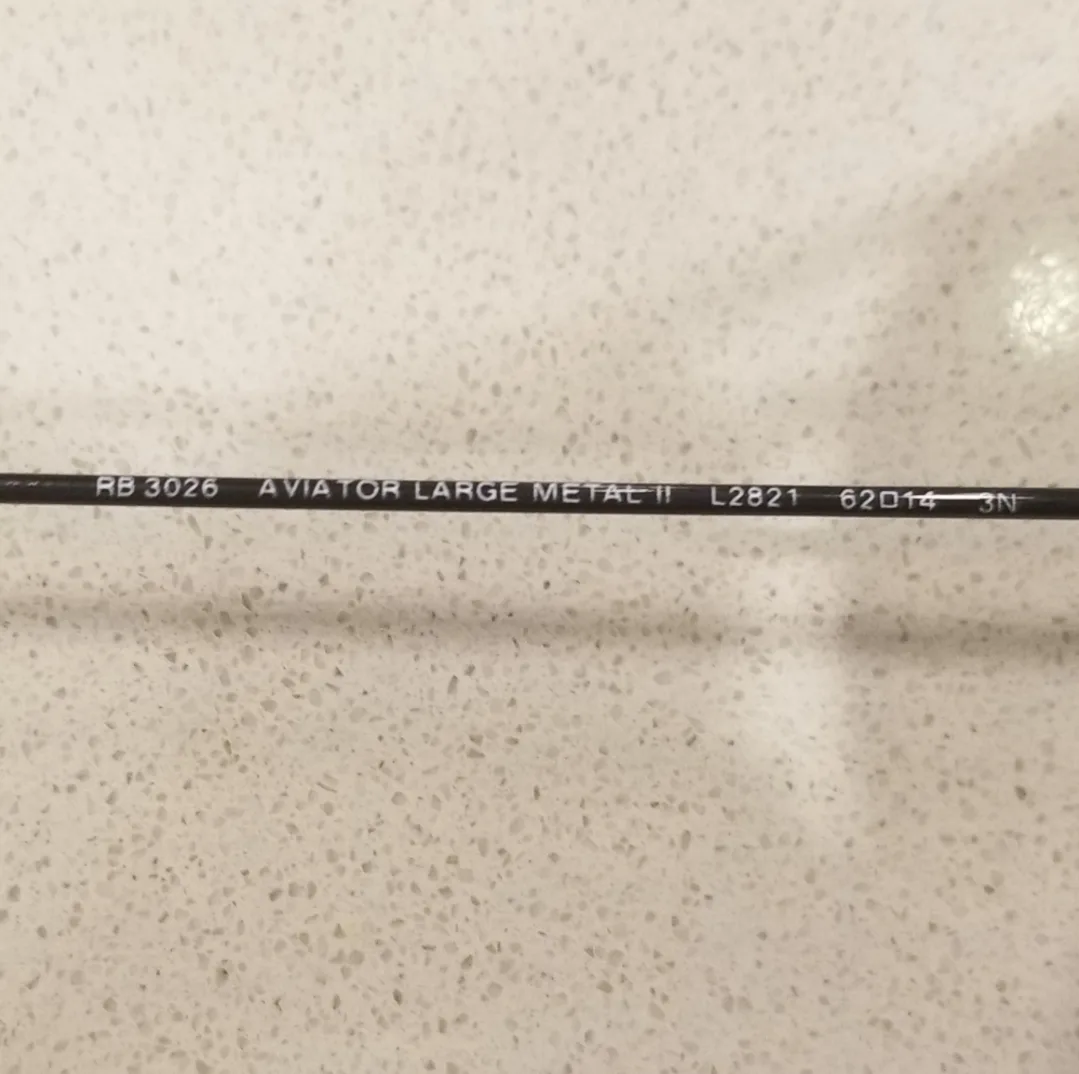 RAY-BAN LUXURY AVIATOR LARGE METAL SUNGLASSES image indicator(6)