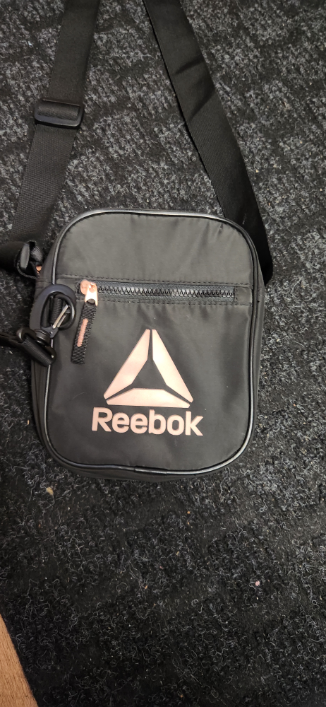 Brand New Reebok Black Crossbody Bag
