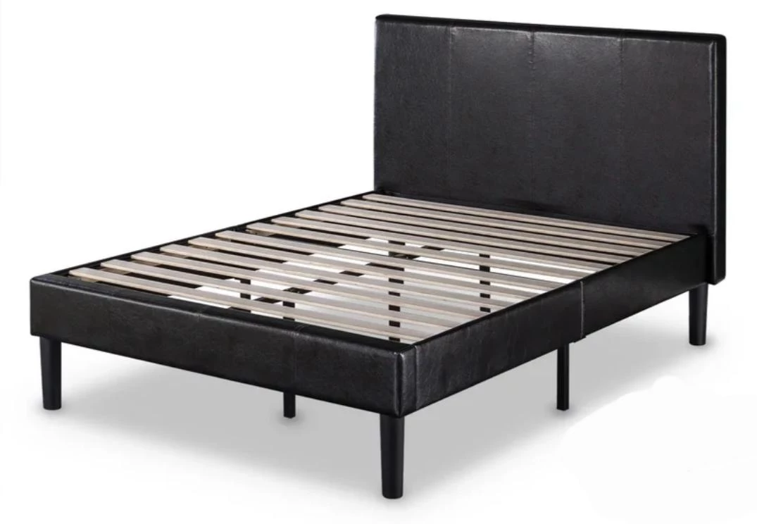 Upholstered Platform  Bedframe with headboard