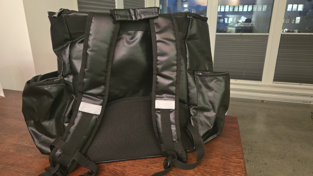 Black Insulated Delivery Backpack - photo 3