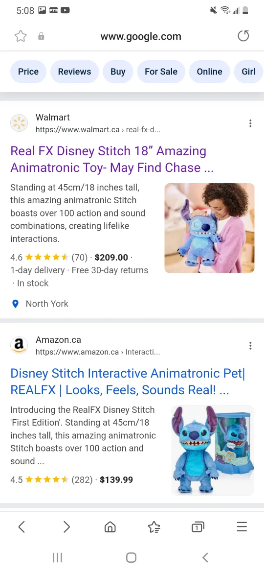 Real FX Disney Stitch Puppet (1st Edition) image indicator(7)