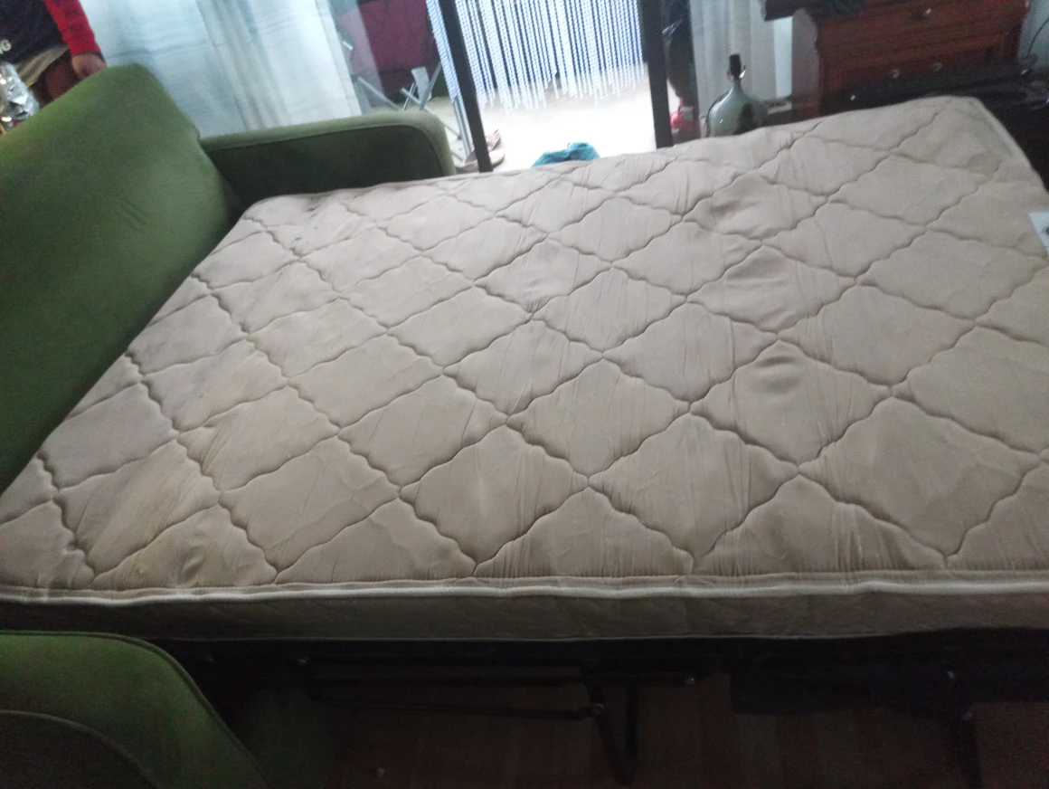 nice Green pull out sofa bed $300 - photo 2