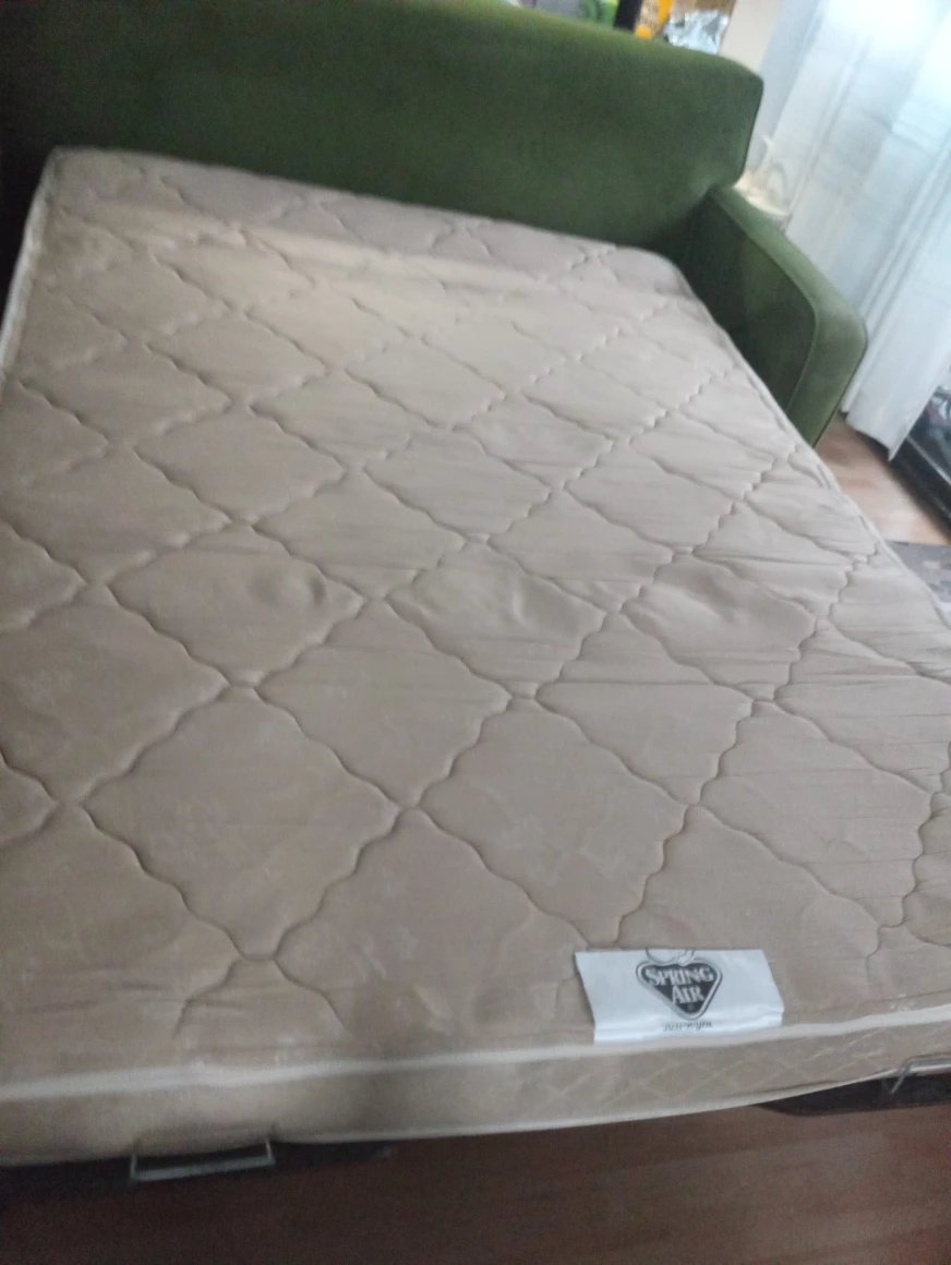 nice Green pull out sofa bed $300 - photo 3